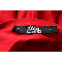 Karl Lagerfeld Top Cotton in Red
