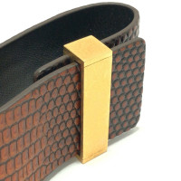 Céline Bracelet/Wristband Leather in Brown