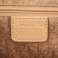 Christian Dior Saddle Bag in Pelle in Beige