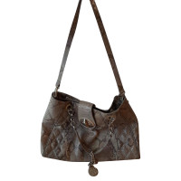 Russell & Bromley Handtas Lakleer in Bruin