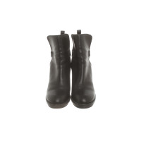 Acne Bottines en Cuir en Noir