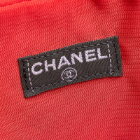 Chanel Sac de voyage en Coton en Noir