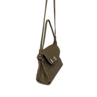 Chloé Lily Pouch Leer in Taupe