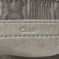 Chloé Lily Pouch Leer in Taupe
