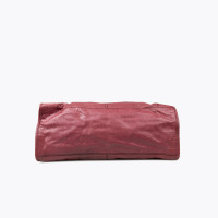 Balenciaga Classic City Leer in Bordeaux