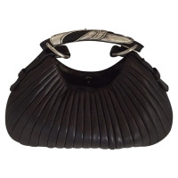 Yves Saint Laurent "Mombasa" handbag in dark brown