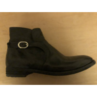 Officine Creative Ankle boots Leather in Black