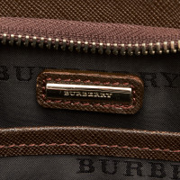 Burberry Clutch aus Leder in Braun