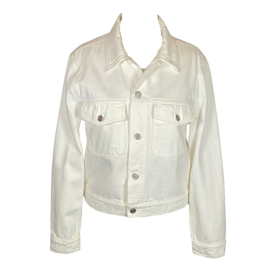 Golden Goose Jacket/Coat Cotton in White