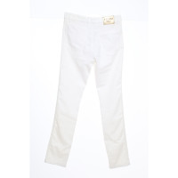 Blumarine Jeans in Denim in Bianco