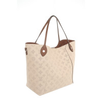 Louis Vuitton Hina MM aus Leder in Creme