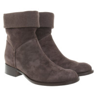 Loro Piana Ankle boots Suede in Taupe