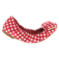 Louis Vuitton Ballerinas with checked pattern