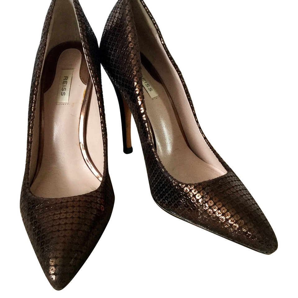 Reiss Pumps/Peeptoes Leather in Brown