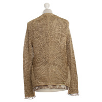 Luisa Cerano Gold-colored Cardigan 