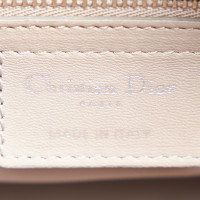 Christian Dior Lady Dior Medium aus Leder in Weiß