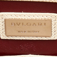 Bulgari Handbag Leather in White