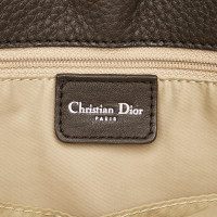 Christian Dior Handtasche aus Canvas in Beige