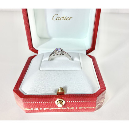 Cartier Ring Platinum in Silvery
