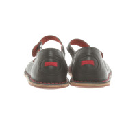 Camper Slippers/Ballerinas Leather in Black