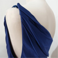 Gianni Versace Robe en Viscose en Bleu