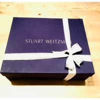 Stuart Weitzman Sandalen aus Leder in Schwarz
