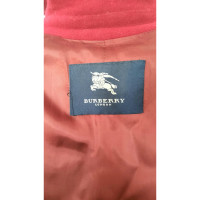 Burberry Jacket/Coat Wool in Bordeaux