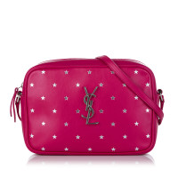 Yves Saint Laurent Schoudertas Leer in Roze