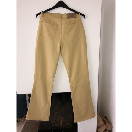 D&G Jeans Cotton in Yellow