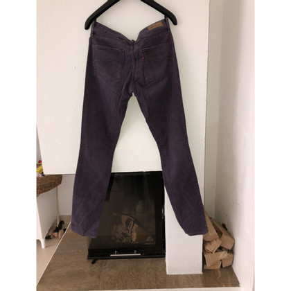 Levi's Trousers Cotton in Violet