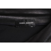 Isabel Marant Hose aus Leder in Schwarz