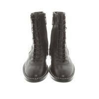 Casadei Bottines en Cuir en Noir