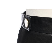 Diane Von Furstenberg Skirt Leather in Black