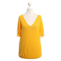 Alessandro Dell'acqua Knitted sweater in yellow