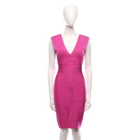 Hervé Léger Vestito in Rosa