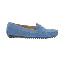 Marc Cain Slippers/Ballerinas Leather in Blue