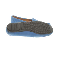 Marc Cain Slippers/Ballerinas Leather in Blue