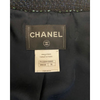Chanel Blazer Katoen in Blauw