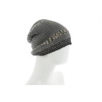 Chanel Hut/Mütze in Grau