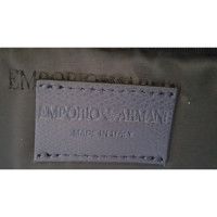 Emporio Armani Backpack Leather in Blue