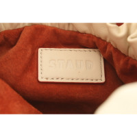 Staud Handbag Leather in Cream