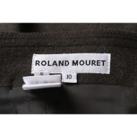 Roland Mouret Gonna in Lana in Marrone