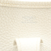 Hermès Evelyne PM 29 aus Leder in Weiß