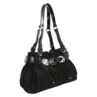 Aigner Handbag Suede in Black