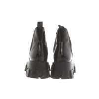 Prada Boots Patent leather in Black