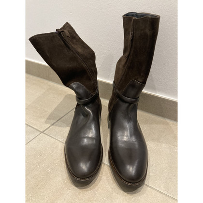 Tommy Hilfiger Boots Leather in Brown