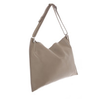 Céline Shopper Leather in Taupe