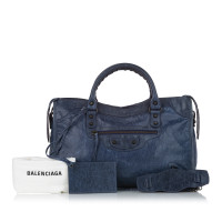 Balenciaga Classic City Leather in Blue