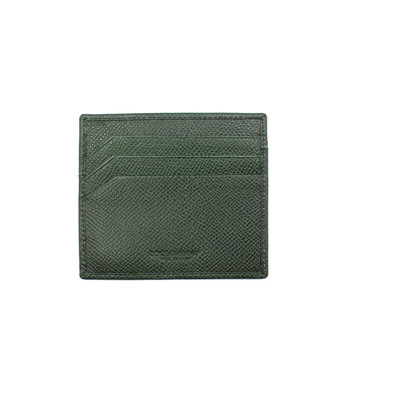 Dolce & Gabbana Täschchen/Portemonnaie aus Leder in Grün