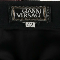 Gianni Versace Gonna in Lana in Nero